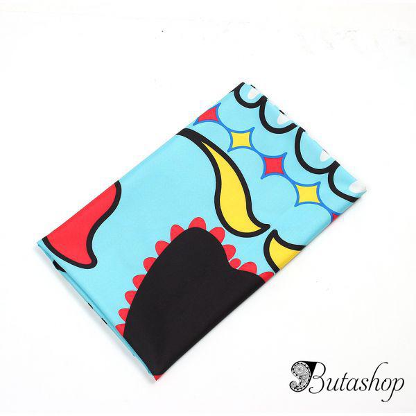 РАСПРОДАЖА! Пляжный коврик Череп - www.butashop.com