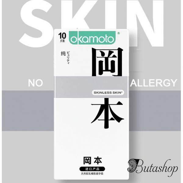 Презервативы ультратонкие Okamoto No Allergy - www.butashop.com