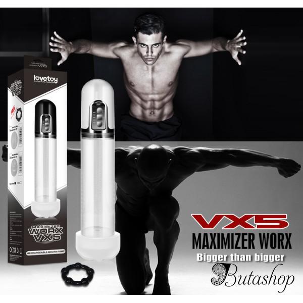 Максимайзер Worx VX5 насос для пениса с вагиной - www.butashop.com