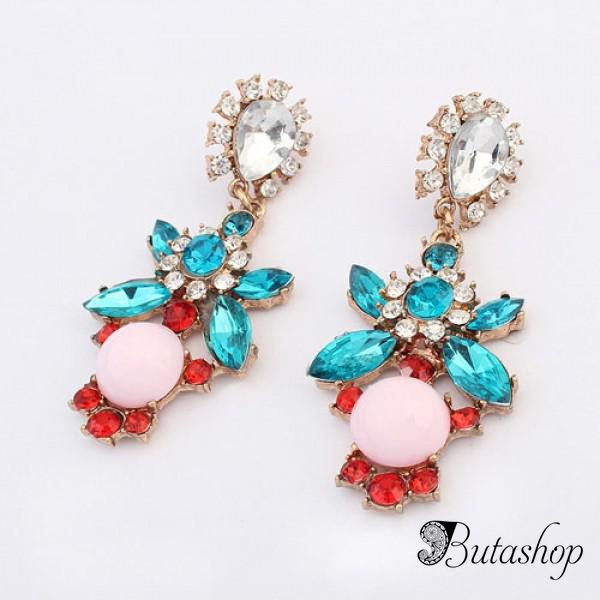 РАСПРОДАЖА! Серьги - Кристалы - www.butashop.com