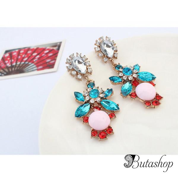 РАСПРОДАЖА! Серьги - Кристалы - www.butashop.com