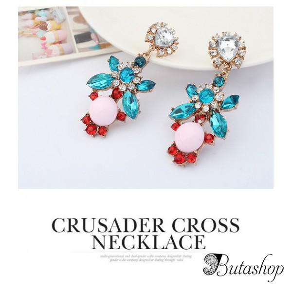 РАСПРОДАЖА! Серьги - Кристалы - www.butashop.com