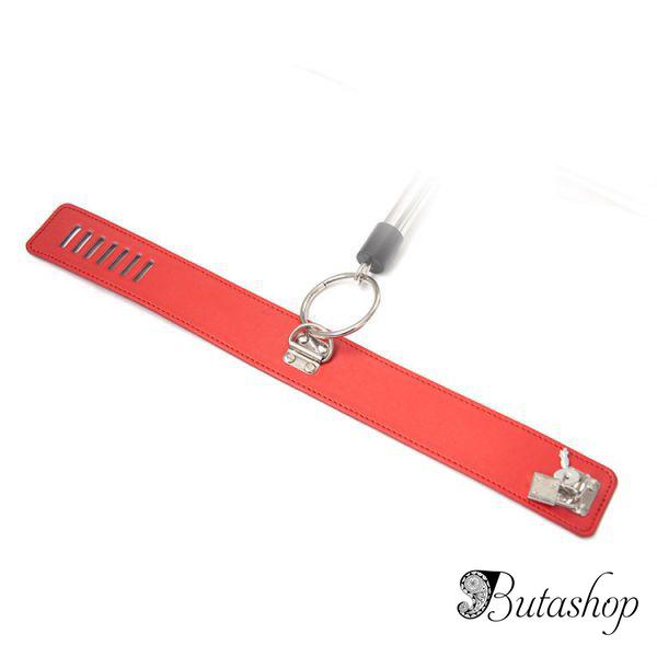 Металлический фиксатор для тела красный - www.butashop.com