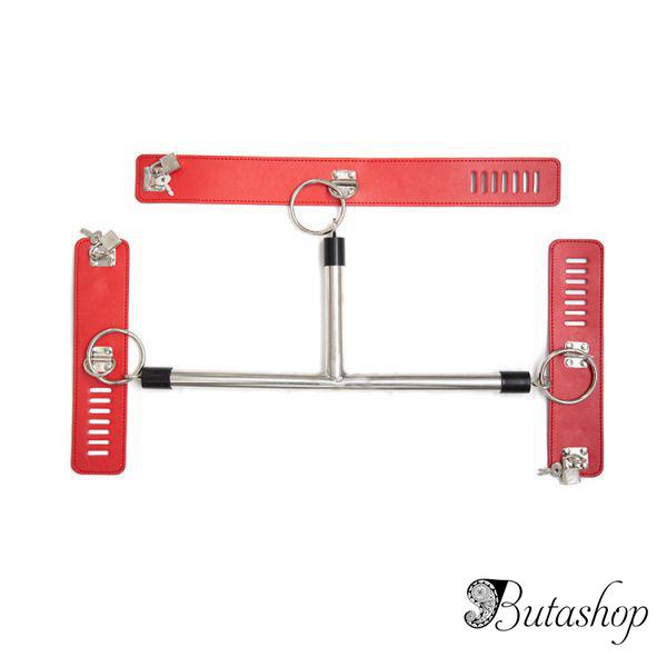 Металлический фиксатор для тела красный - www.butashop.com