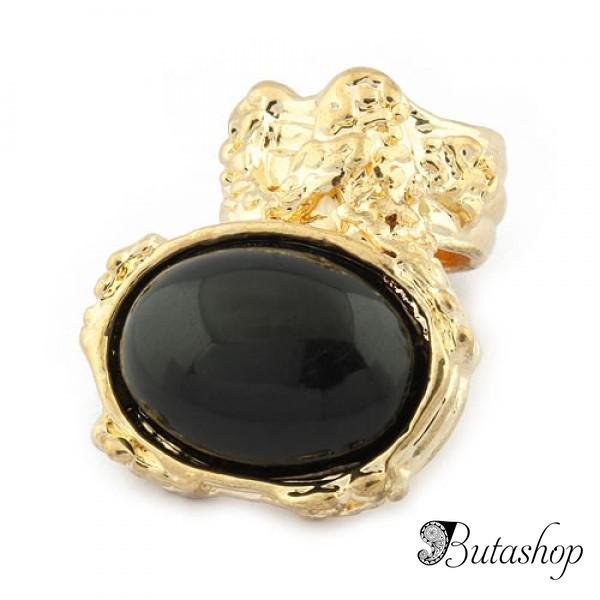 РАСПРОДАЖА! Кольцо с черным камнем - www.butashop.com