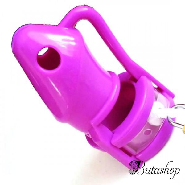Малиновое силиконовое устройство верности - www.butashop.com