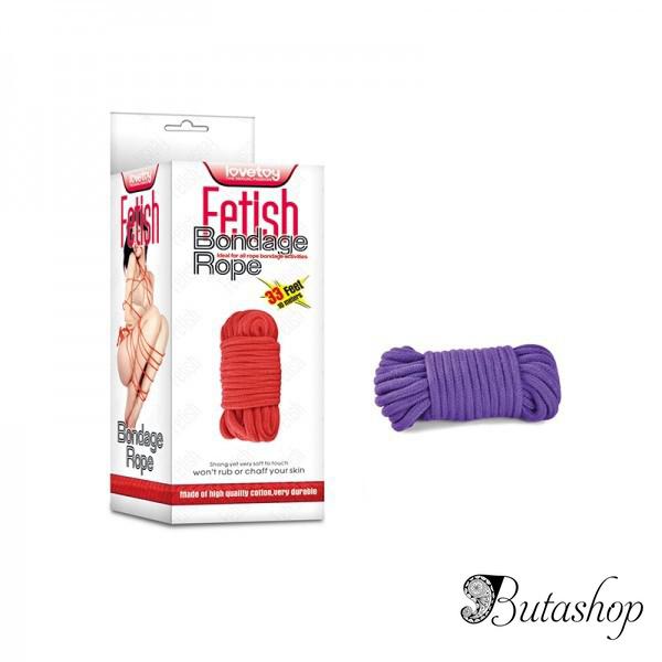 Веревка для фиксации - Фетиш мягкая - www.butashop.com