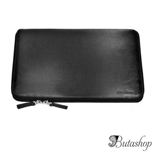Папка для MacBook 13 и документов А4 с кожи Issa Hara MC13-01 - www.butashop.com