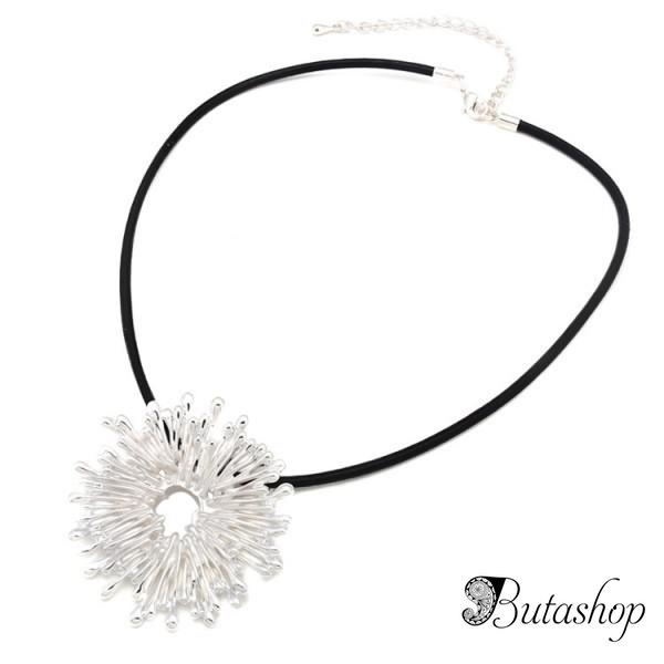 РАСПРОДАЖА! Эксклюзивное ожерелье с цветком - www.butashop.com