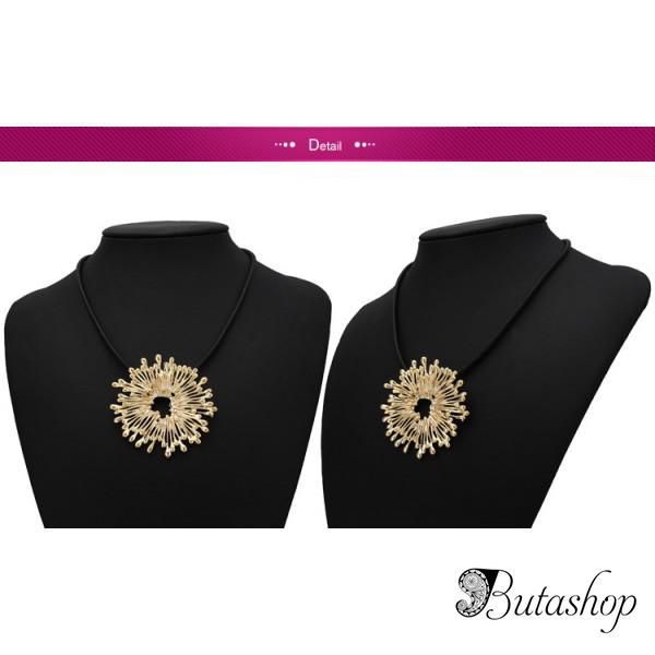РАСПРОДАЖА! Эксклюзивное ожерелье с цветком - www.butashop.com