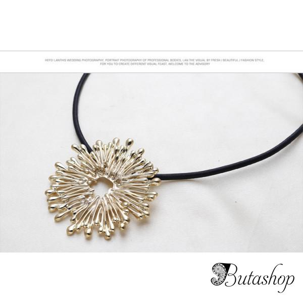 РАСПРОДАЖА! Эксклюзивное ожерелье с цветком - www.butashop.com