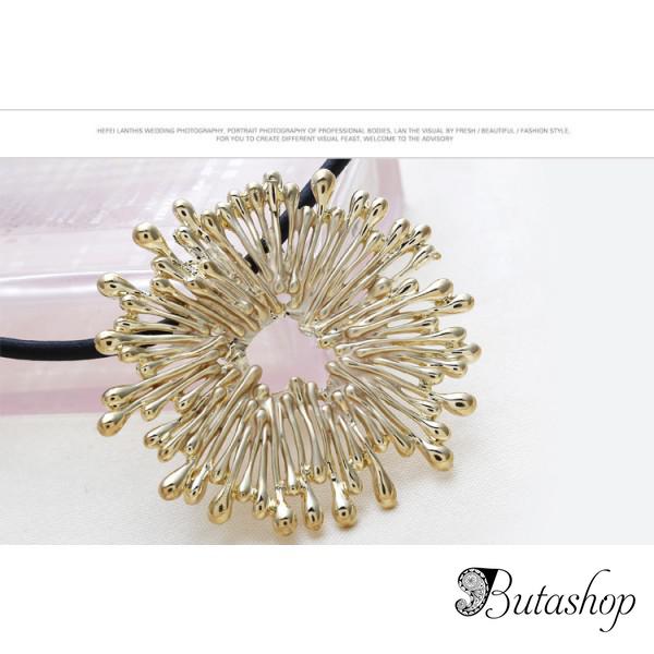 РАСПРОДАЖА! Эксклюзивное ожерелье с цветком - www.butashop.com