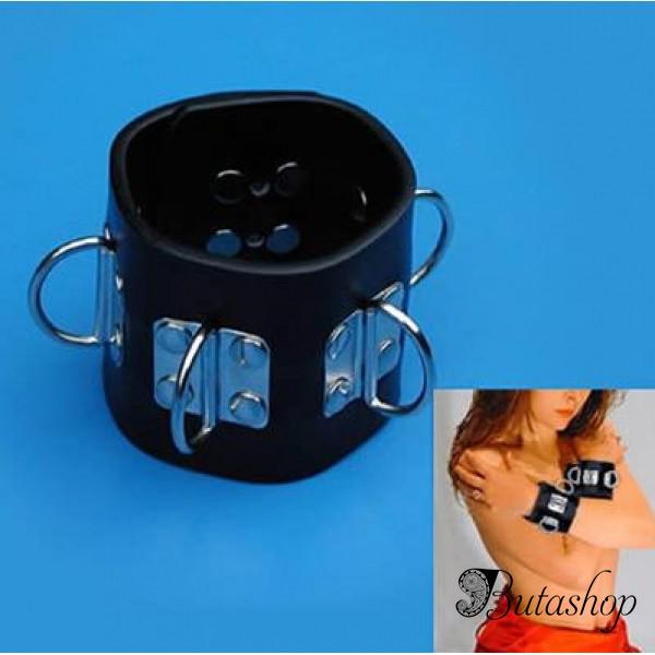 Универсальные кожаные наручники - www.butashop.com