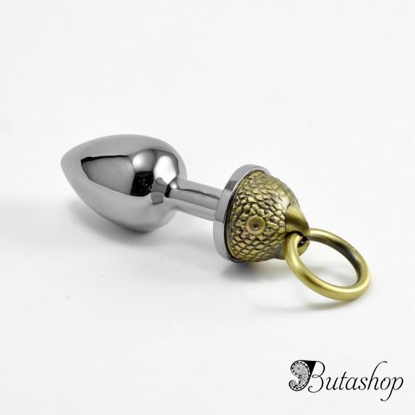Бутончик Попугай из металла - www.butashop.com