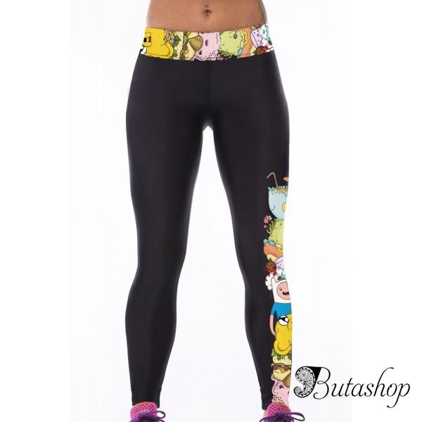 Леггинсы с милым принтом - www.butashop.com