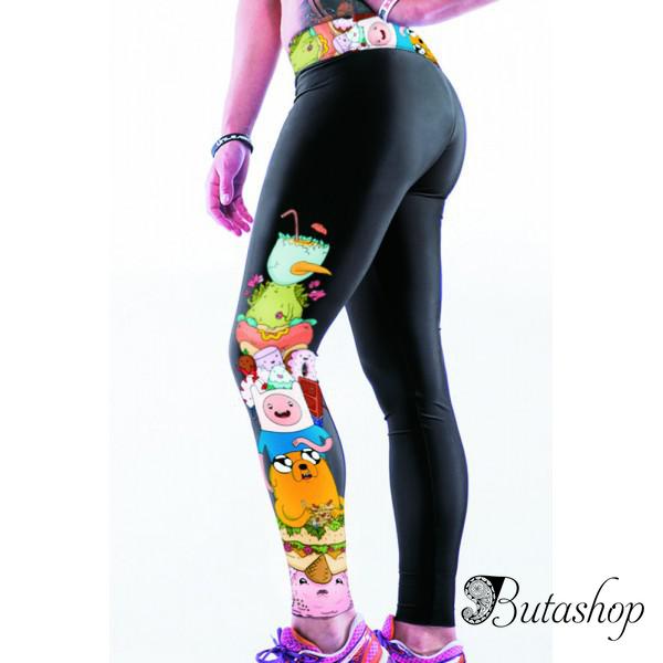 Леггинсы с милым принтом - www.butashop.com