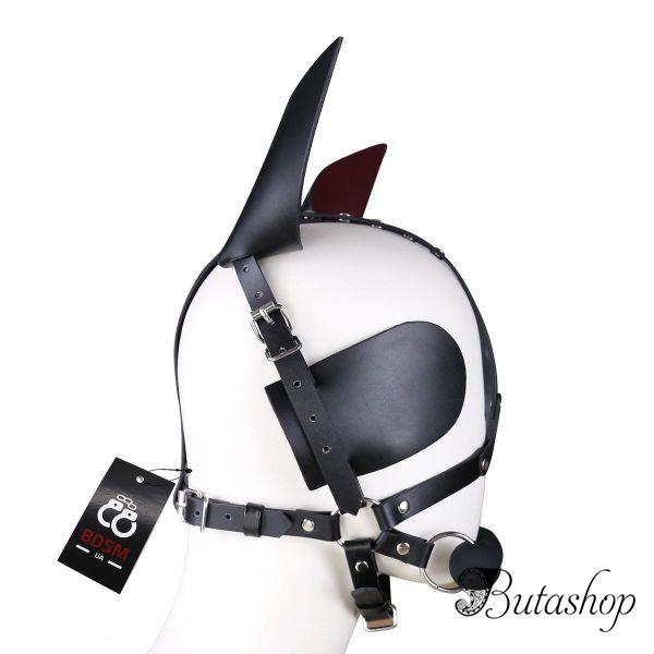 Фетиш маска кролика, кожаная маска PlayBoy - www.butashop.com