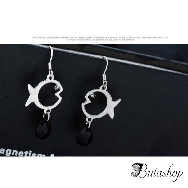 РАСПРОДАЖА! Серьги - Рыбки симпатичные - www.butashop.com