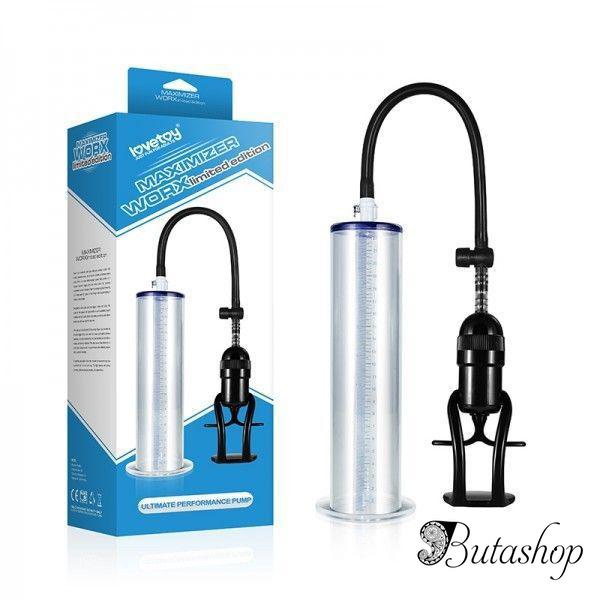 Вакуумная помпа для увеличения пениса MAXIMIZER PERFORMANCE PUMP - www.butashop.com