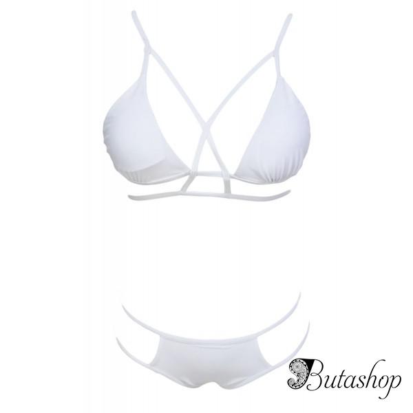 Сексапильное белое бикини - www.butashop.com