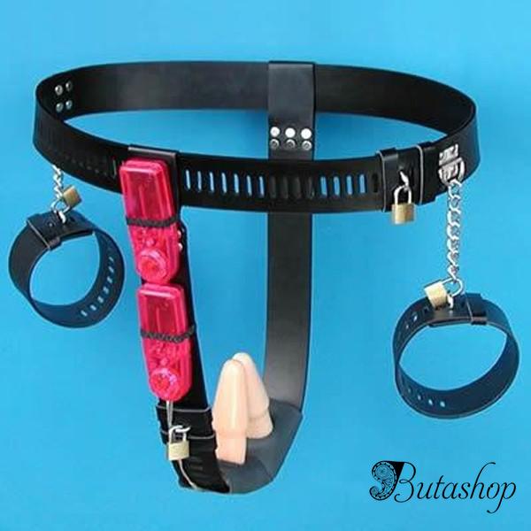 Черный женский пояс верности - www.butashop.com