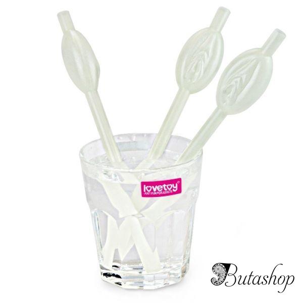 Glow in the Dark Pussy Straws – Pack of 9 - www.butashop.com