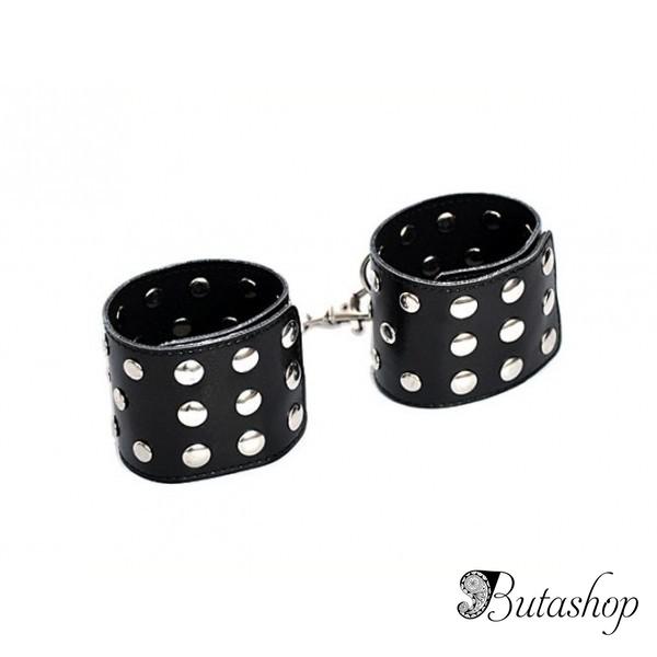 Черные наножники с пайетками - www.butashop.com