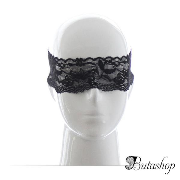 Эротичная кружевная маска - www.butashop.com