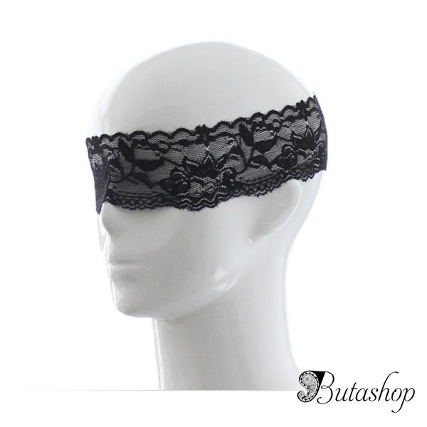 Эротичная кружевная маска - www.butashop.com