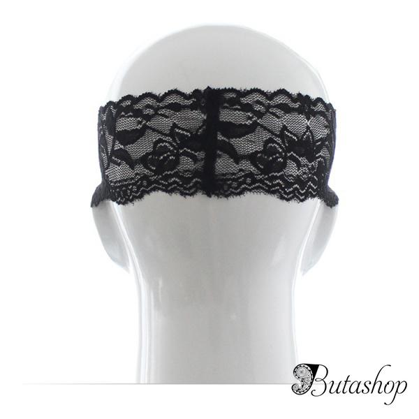 Эротичная кружевная маска - www.butashop.com
