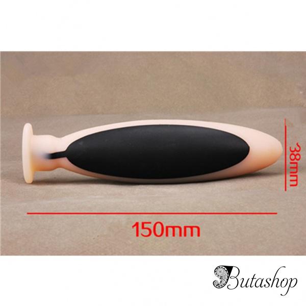 Электро секс кольцо для пениса + большая силиконовая пробка - www.butashop.com
