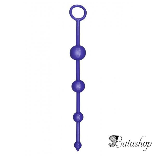 распродажа! фиолетовая анальная игрушка силикон - www.butashop.com
