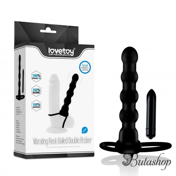 Vibrating Rock Balled Double Prober - www.butashop.com