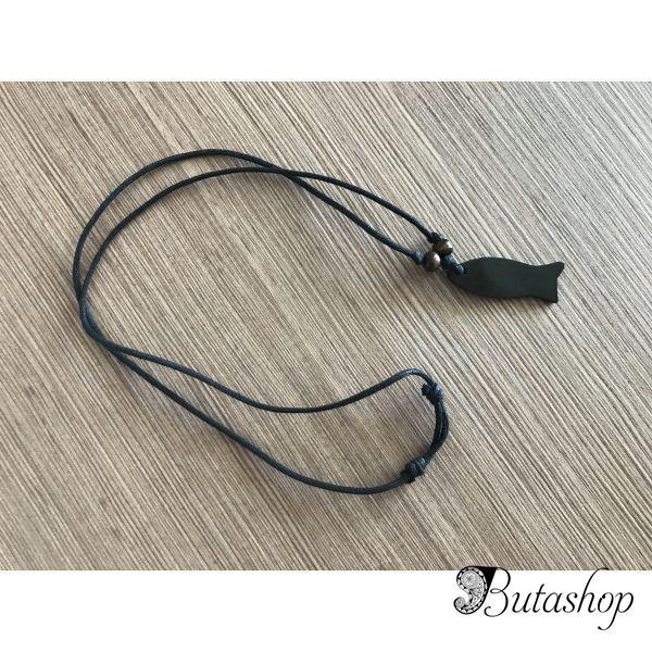 РАСПРОДАЖА! Подвеска черного цвета - www.butashop.com