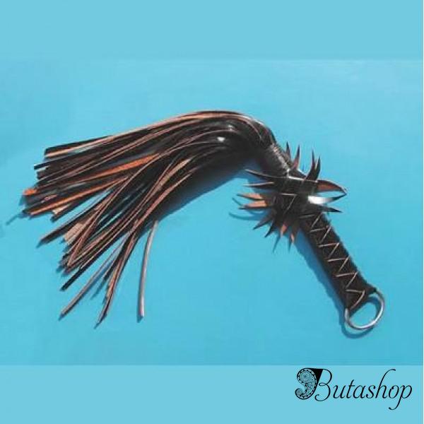 Черная плеть с красивым переплетом - www.butashop.com