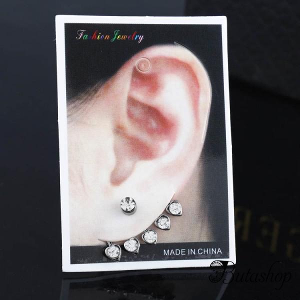 РАСПРОДАЖА! Серьги с сердечками - www.butashop.com