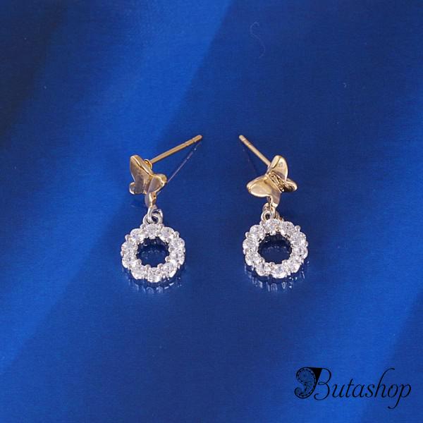 РАСПРОДАЖА! Модные серьги Xuping золотой золотой - www.butashop.com
