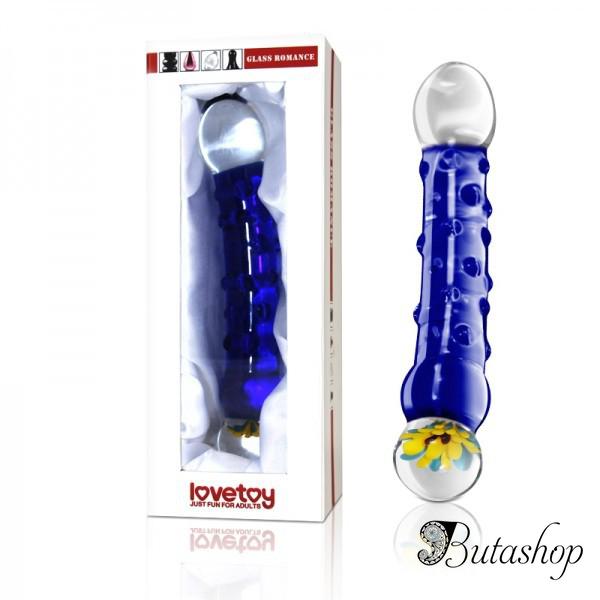 Стеклянный фаллоимитатор - Романтика - www.butashop.com