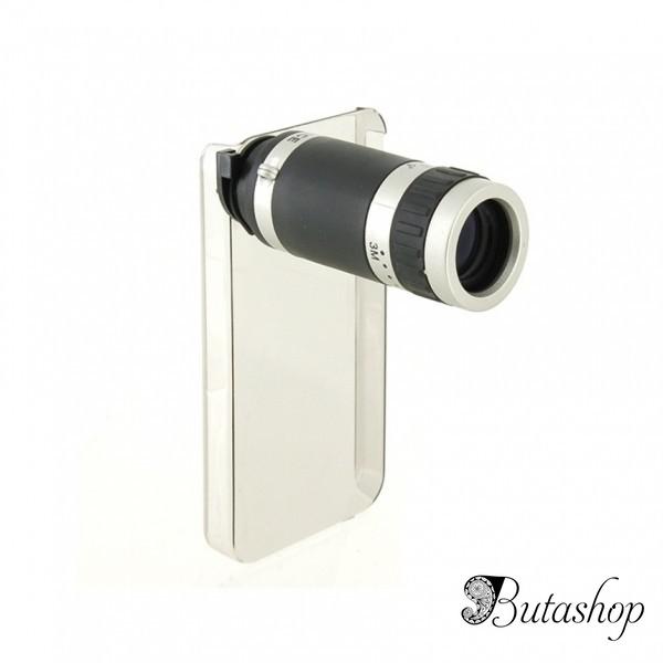 РАСПРОДАЖА! 6X Zoom Mobile Phone Telescope for iPhone4 (Black) - www.butashop.com