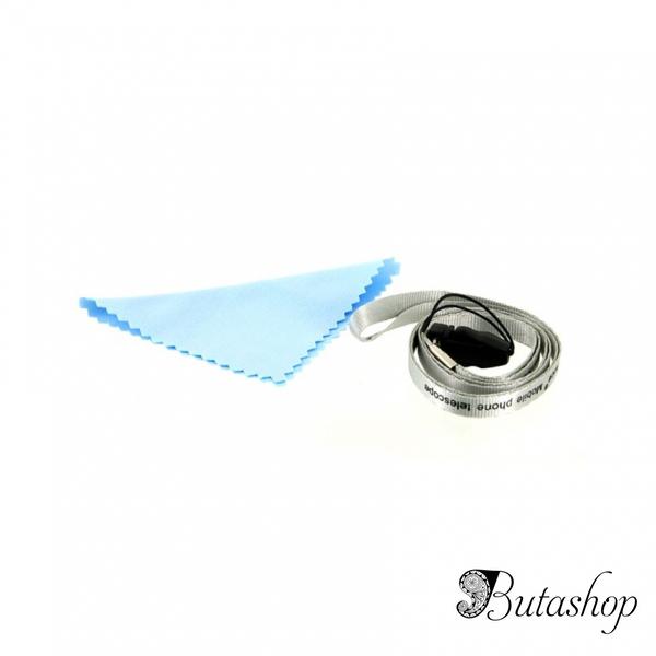 РАСПРОДАЖА! 6X Zoom Mobile Phone Telescope for iPhone4 (Black) - www.butashop.com