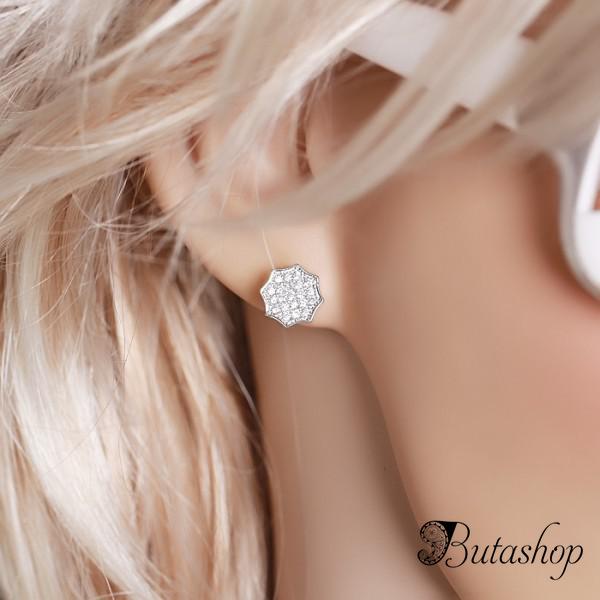 РАСПРОДАЖА! Серьги циркон Xuping - www.butashop.com
