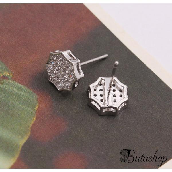 РАСПРОДАЖА! Серьги циркон Xuping - www.butashop.com