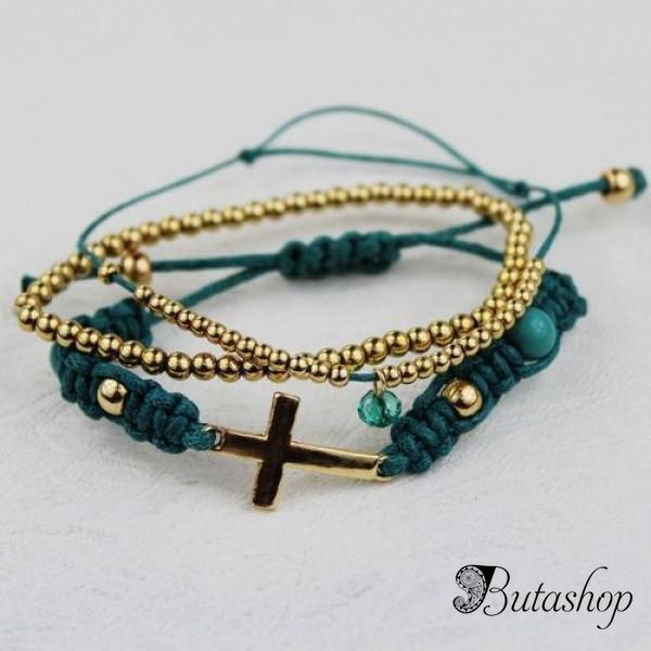 РАСПРОДАЖА! Трендовый браслет с крестиком - www.butashop.com