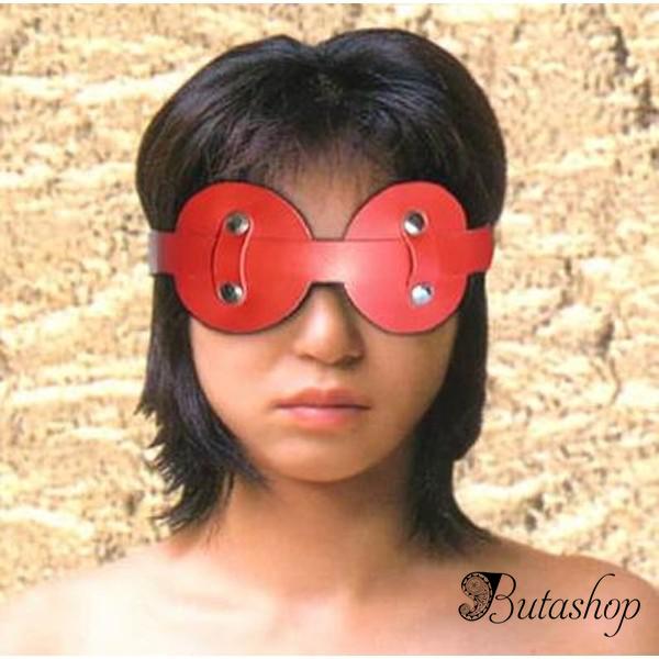 Красная маска для глаз - www.butashop.com