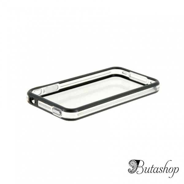 РАСПРОДАЖА! CO-49 Plastic Protective Ultra-slim iPhone 4G Bumper Frame Skin Case Cover with Power Switch Volume Control - www.butashop.com