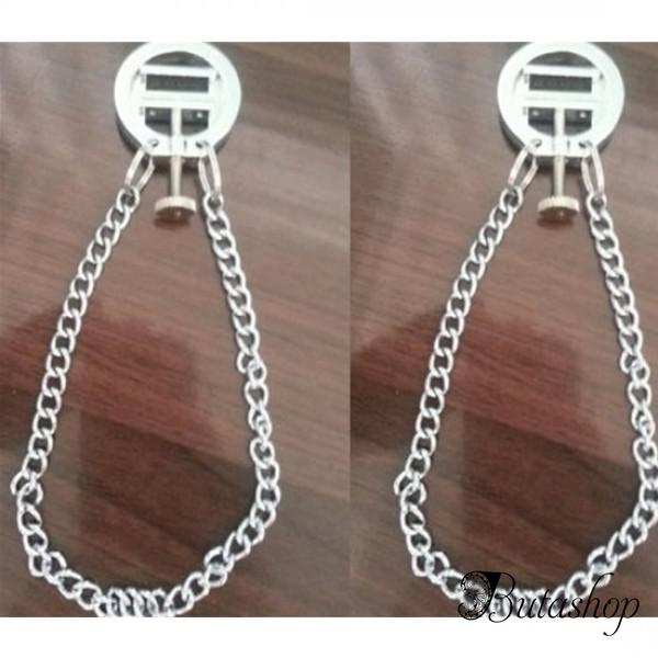 Металлические круговые зажимы для сосков - www.butashop.com