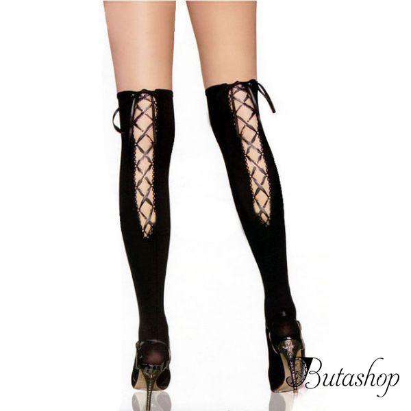 РАСПРОДАЖА! Гольфы на шнуровке - www.butashop.com