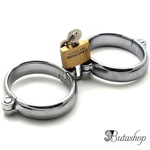 Женские стальные наручники - www.butashop.com