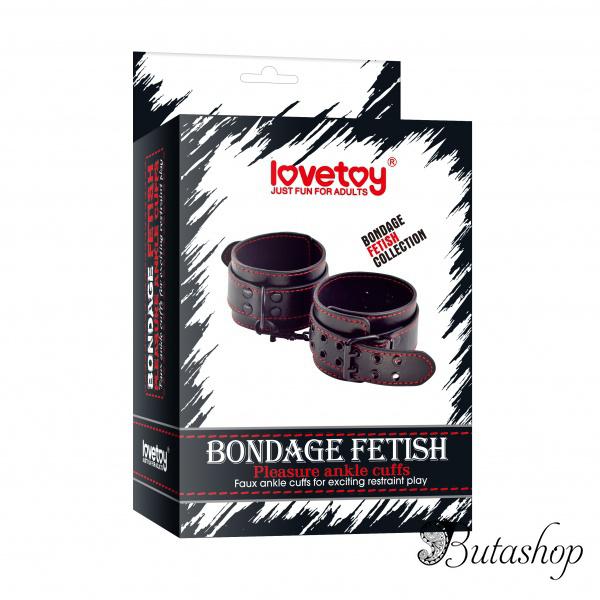 Наножники Bondage Fetish Pleasure Ankle Cuffs - www.butashop.com