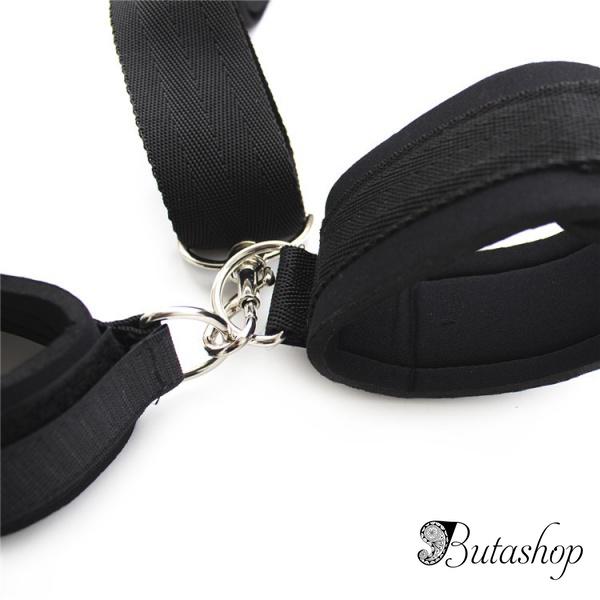 Фиксаторы Fetish Fantasy Series Gag & Wrist Restraint черные - www.butashop.com